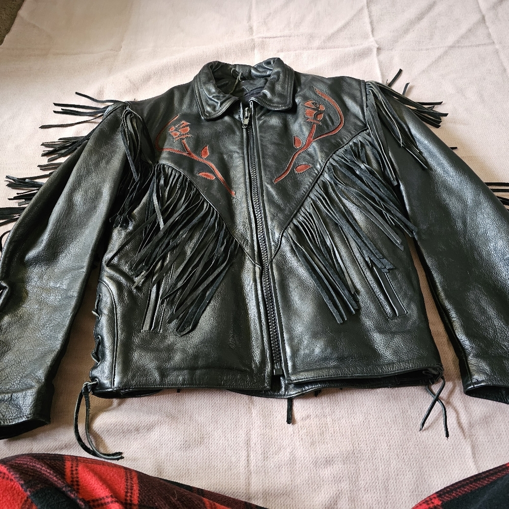 Womens Route 66 Leather jacket